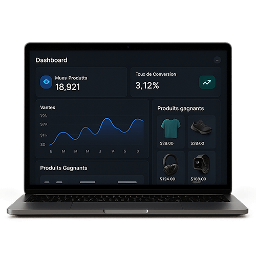 Dashboard Le Dénicheur Gagnant