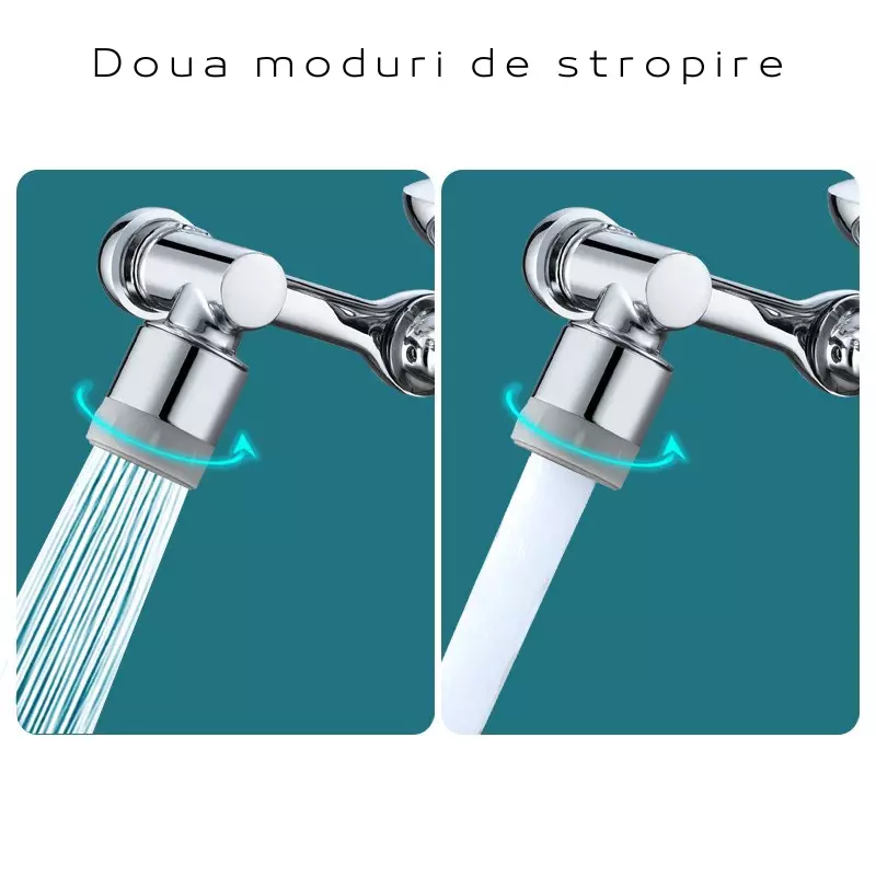 PERLATOR ROTATIV PENTRU BAIE ȘI BUCĂTĂRIE