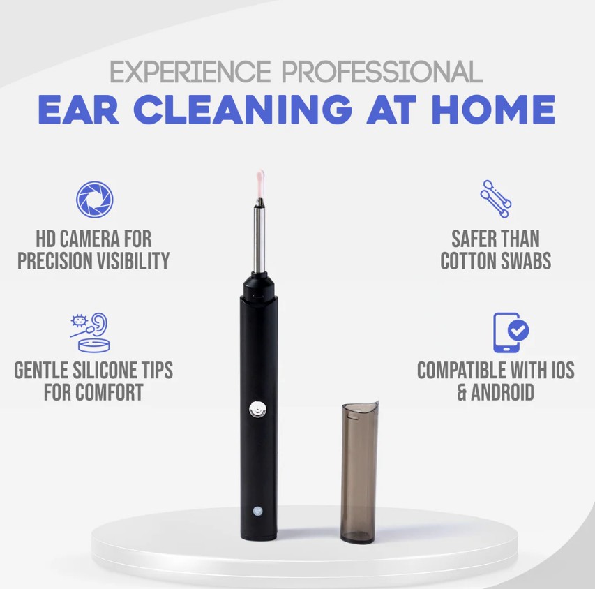 The Smarter, Safer Way to Clean Ears.