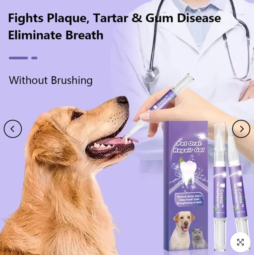 MuzzleGlow Pet Oral Repair Gel