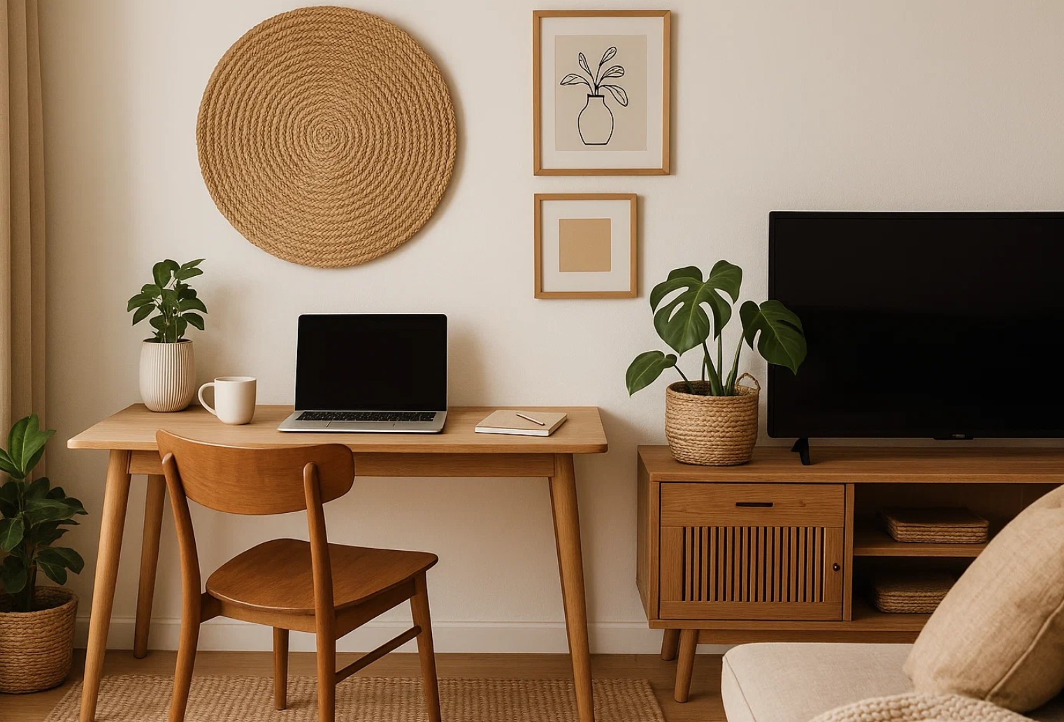 Maison, déco et télétravail